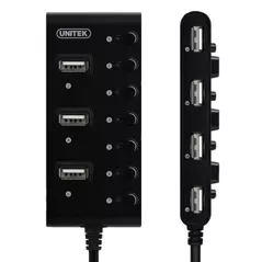 USB2.0 7-PORT HUB WITH ON-OFF SWITCH