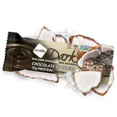 חטיף חלבון  בטעם קוקוס מצופה שוקולד מריר - 12 יחידות למארז  בריאות  מצב המוצר, pay with point, shipping
